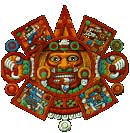Aztec stone calendar