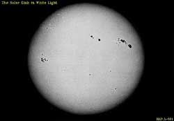 Photosphere with Sunspots
