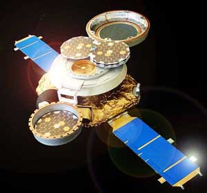 NASA's Genesis Spacecraft Model 