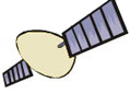 spacecraft in shape of egg