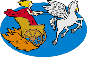 horse-drawn chariot