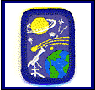 Girl Scouts Space Exploration Interest Patch