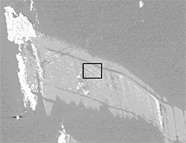 Genesis sample 60237 imaged with the in-lens secondary electron detector