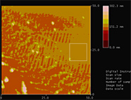 Large field of view AFM image of “smudge”