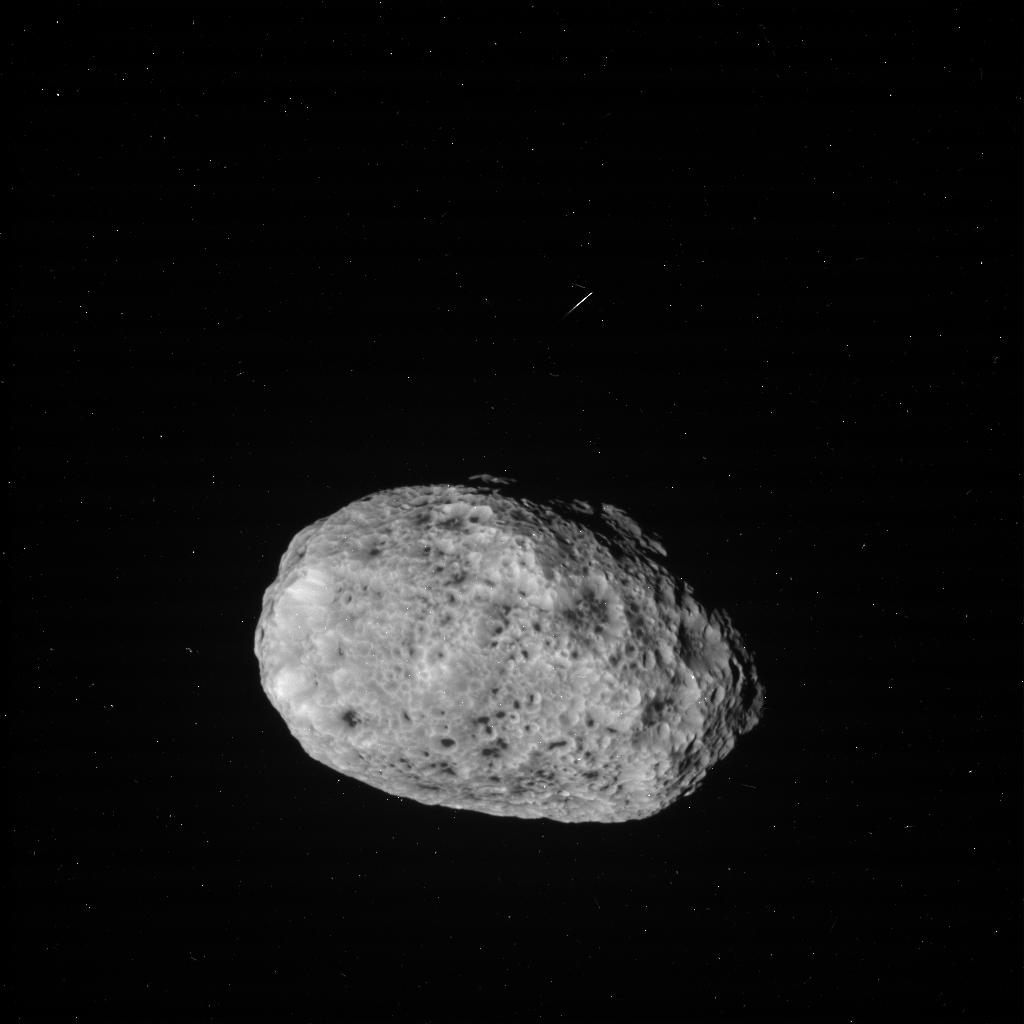 Image Of Hyperion Nasa Solar System Exploration