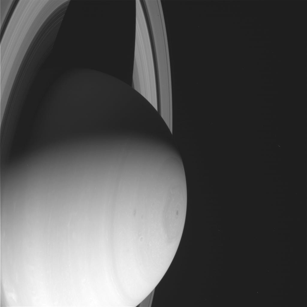 saturn through telescope from earth