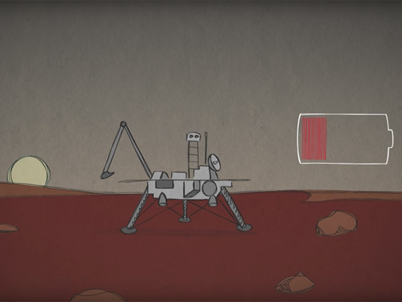 Illustration of Mars Lander