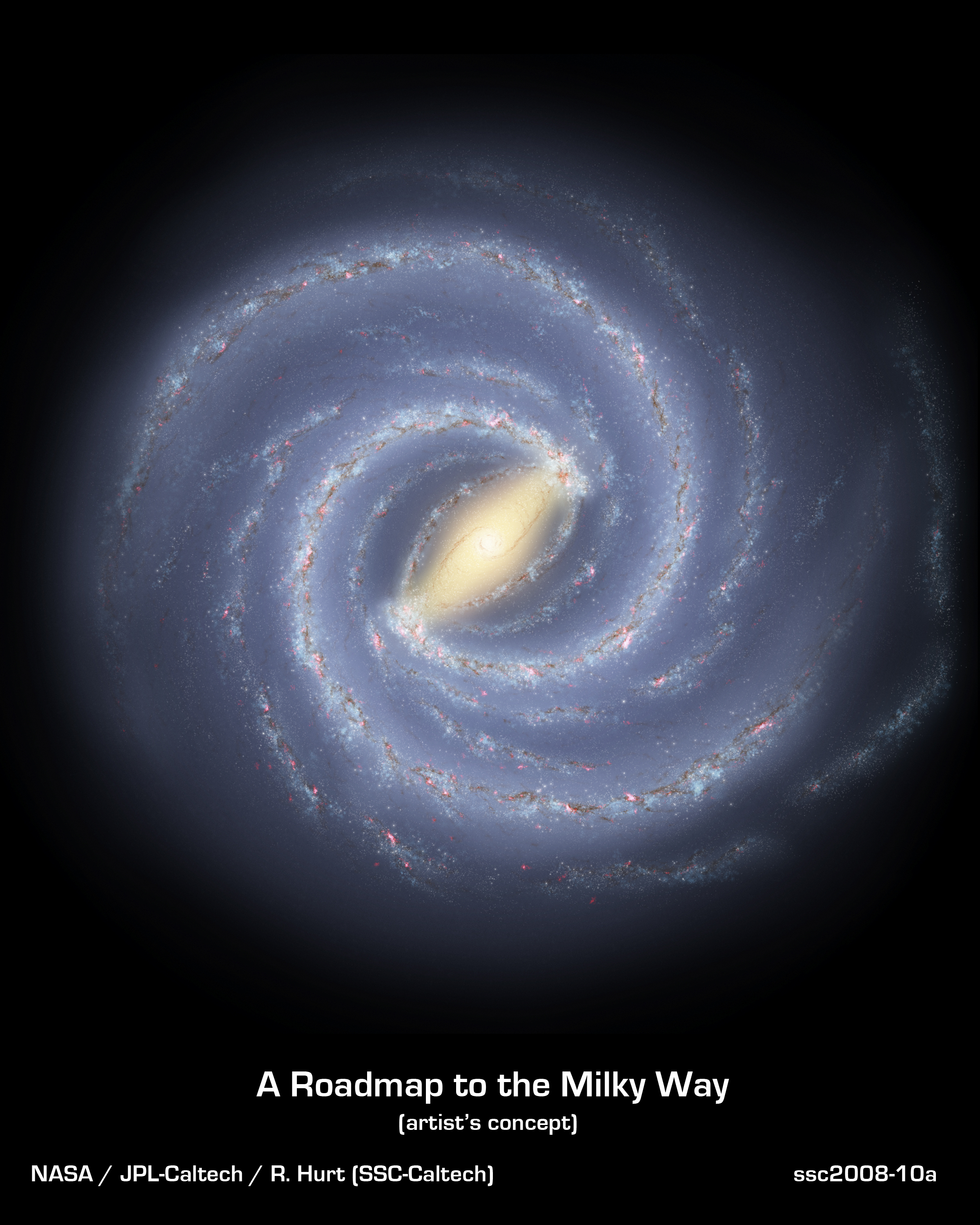 Map Of Galaxies Near Milky Way The Milky Way Galaxy | Nasa Solar System Exploration