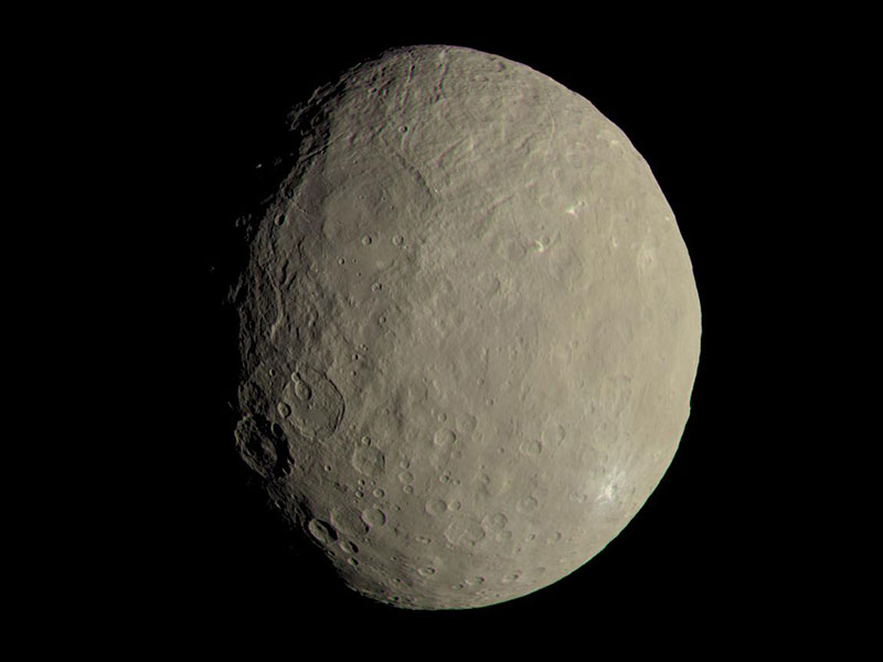 Full disc view of Ceres.