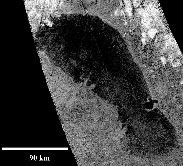Footprint of Ontario Lacus