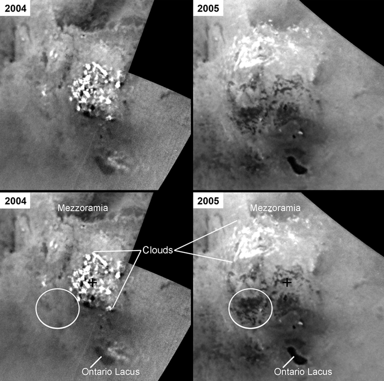 Changes in Titan's Lakes