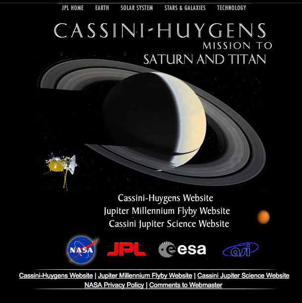 Cassini Site 2002