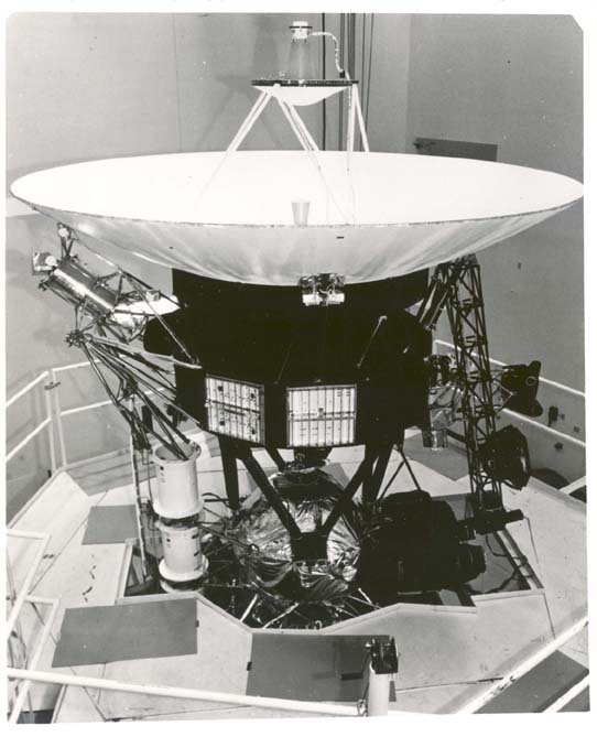 Prototype Voyager spacecraft
