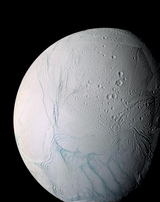 Tiger stripes Enceladus