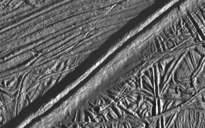 Europa Ridges