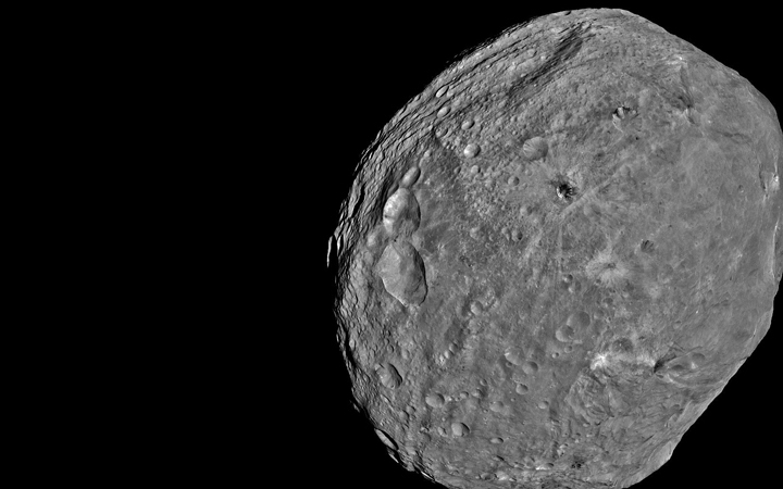 Full-Frame Image of Vesta