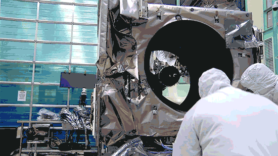 ICESat-2 in cleanroom