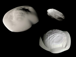 Saturn's small moons