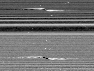 Propeller in Saturn's A ring