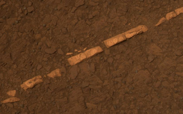 Mars Mineral Vein