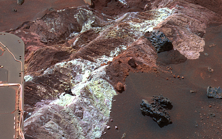 Is There Gold On Mars New Mars Rover Just Dropped (gently). And We