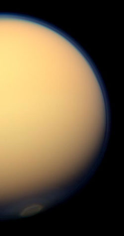 The change of seasons on Titan is creating new cloud patterns at Titan's south pole