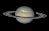 Telescopic View of Saturn 1