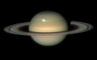 Telescopic View of Saturn 2