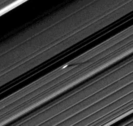 Large propeller feature on Saturn's outer A ring