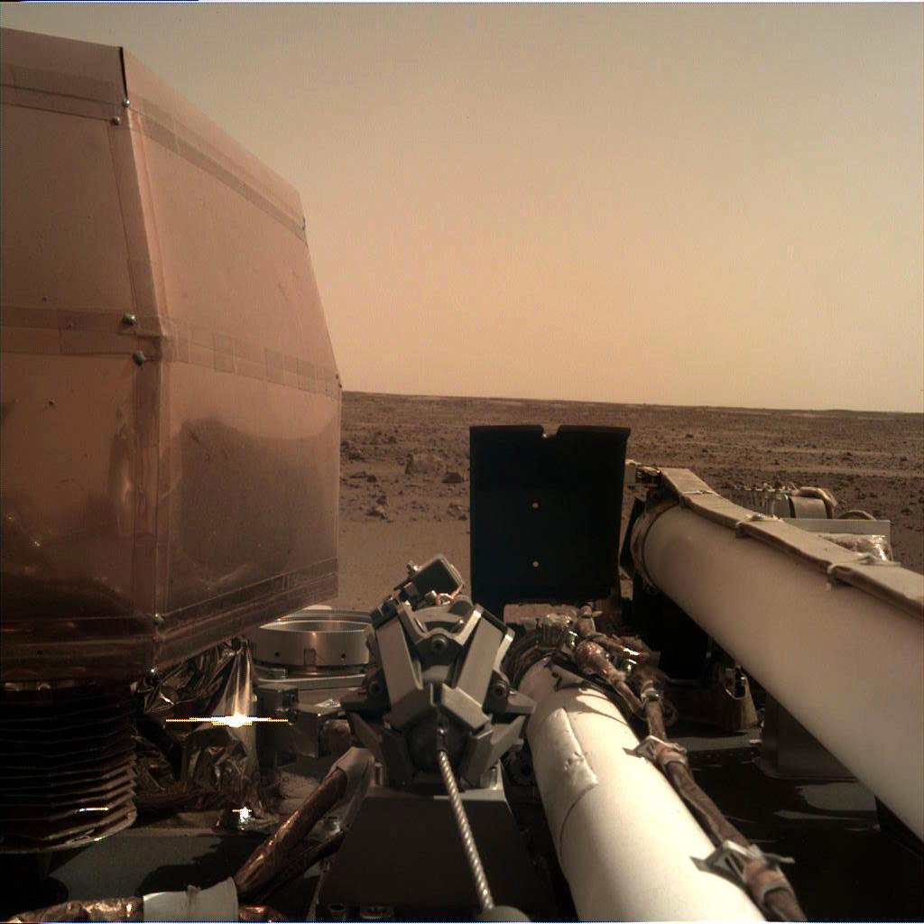 View of Mars from InSight Lander