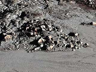 Mountains on Pluto