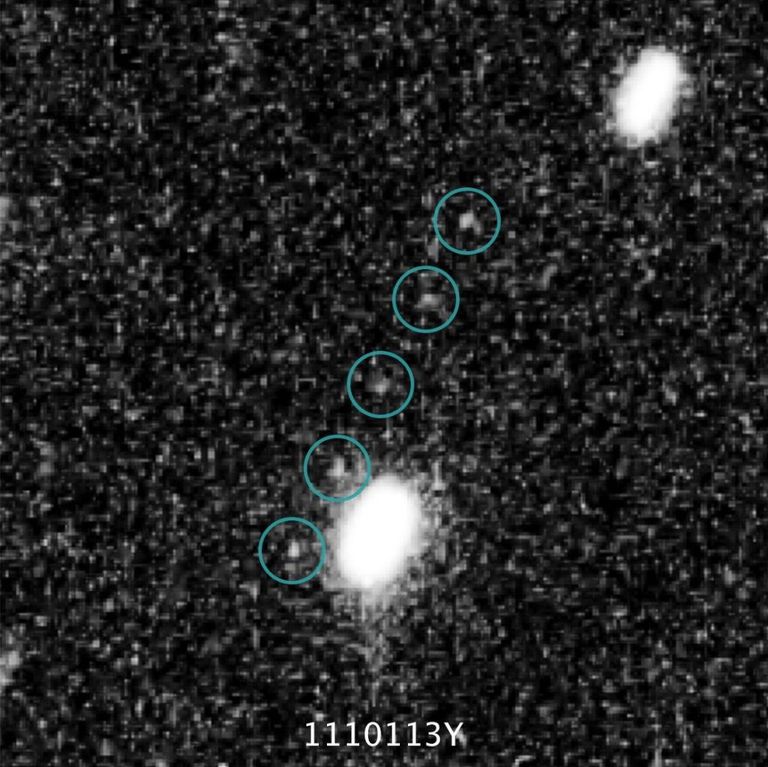 Fuzzy image of MU69