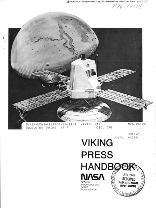In Depth | Viking 1 – NASA Solar System Exploration