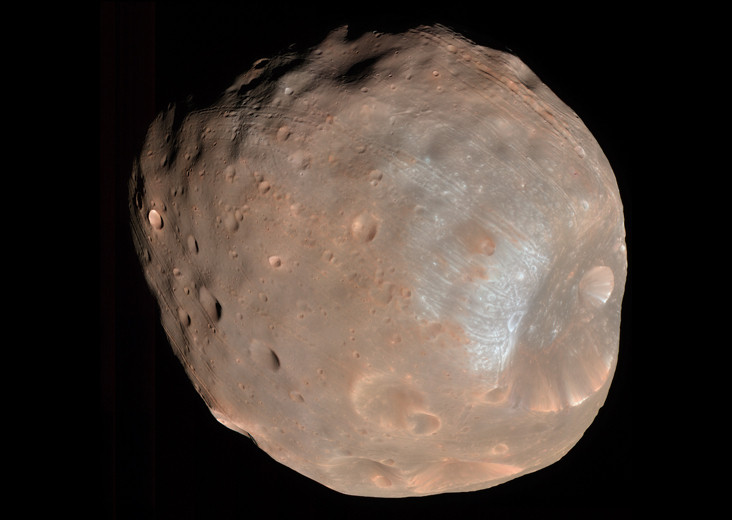 Phobos in Color