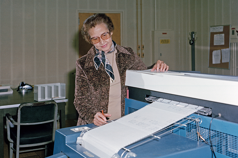 Katherine Johnson at NASA Langley
