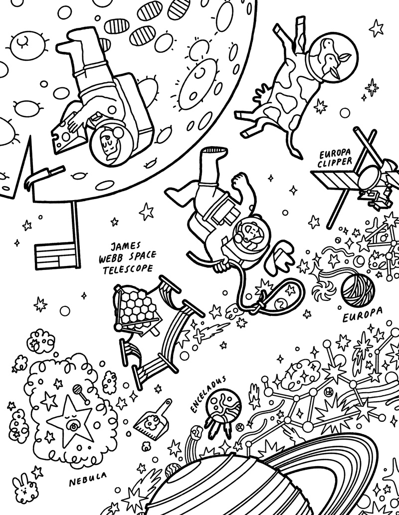 Solar System Coloring Pages Nasa News