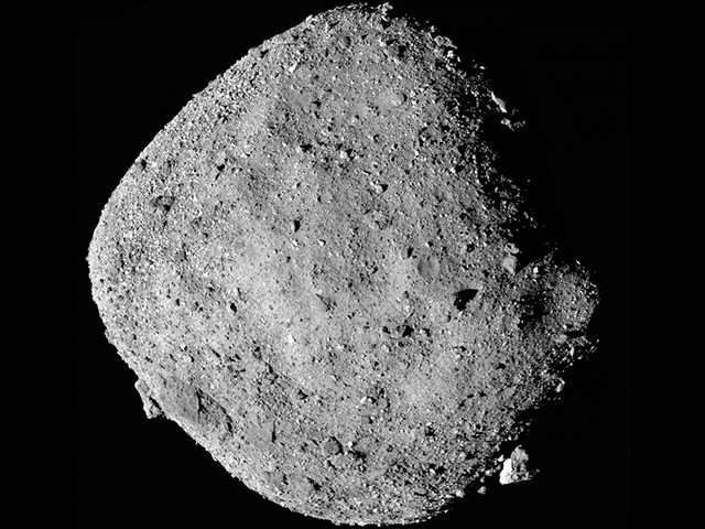 Imaging asteroid Bennu