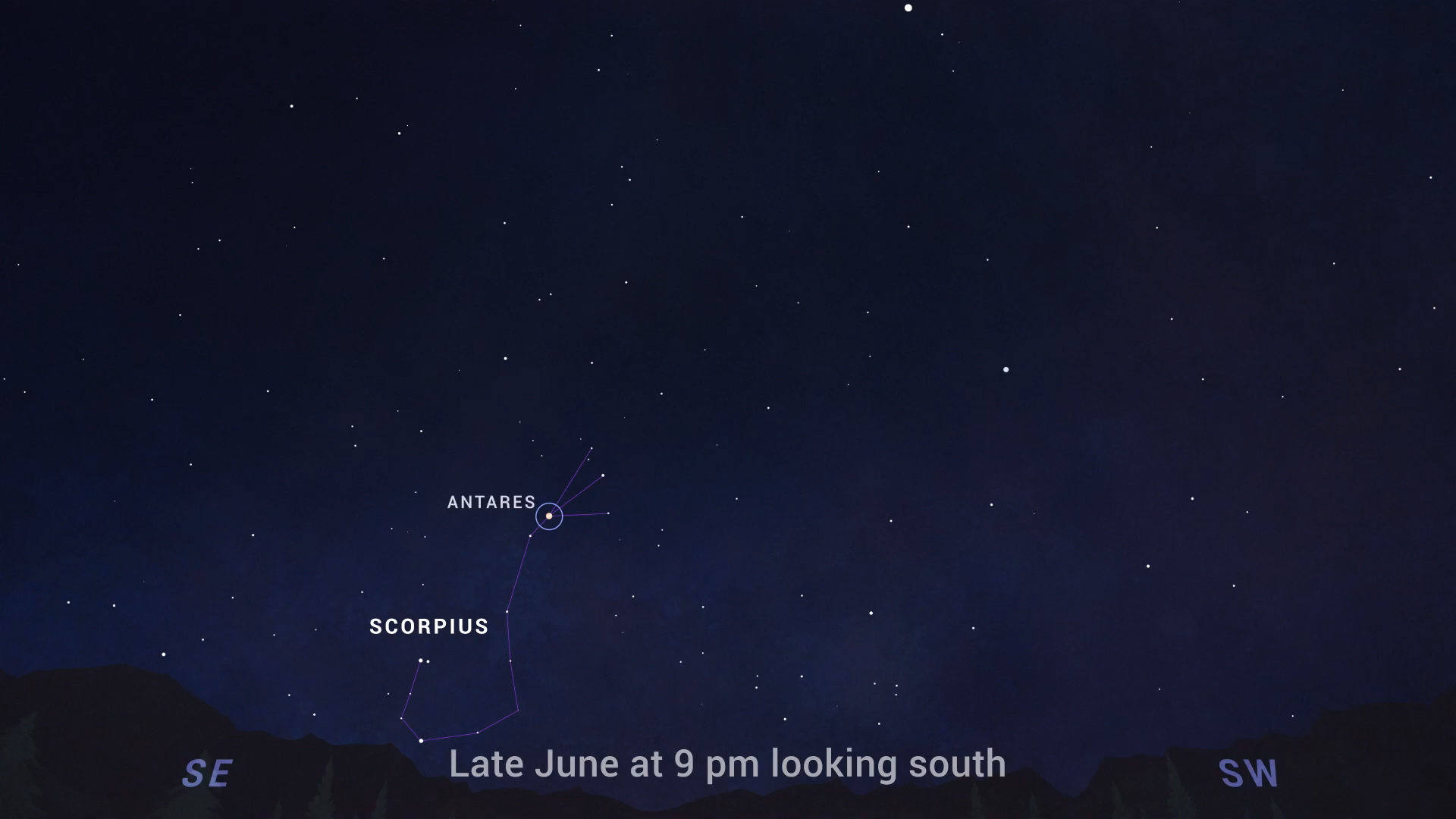 Skychart Scorpius