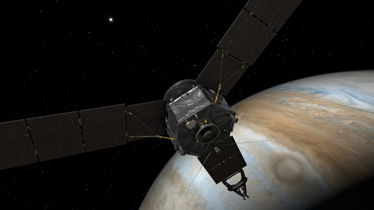Juno arriving at Jupiter
