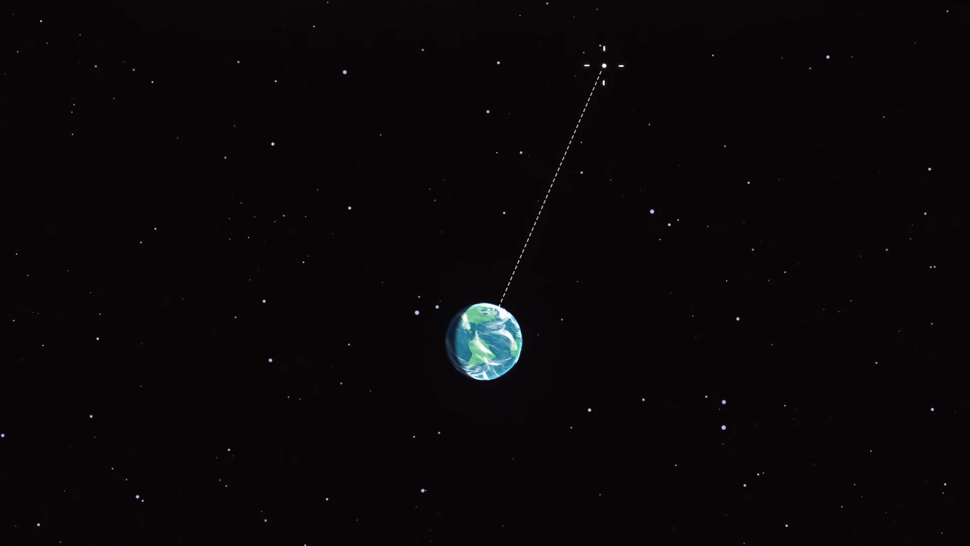 Diagram of the North Star's location compared to Earth's axis of rotation