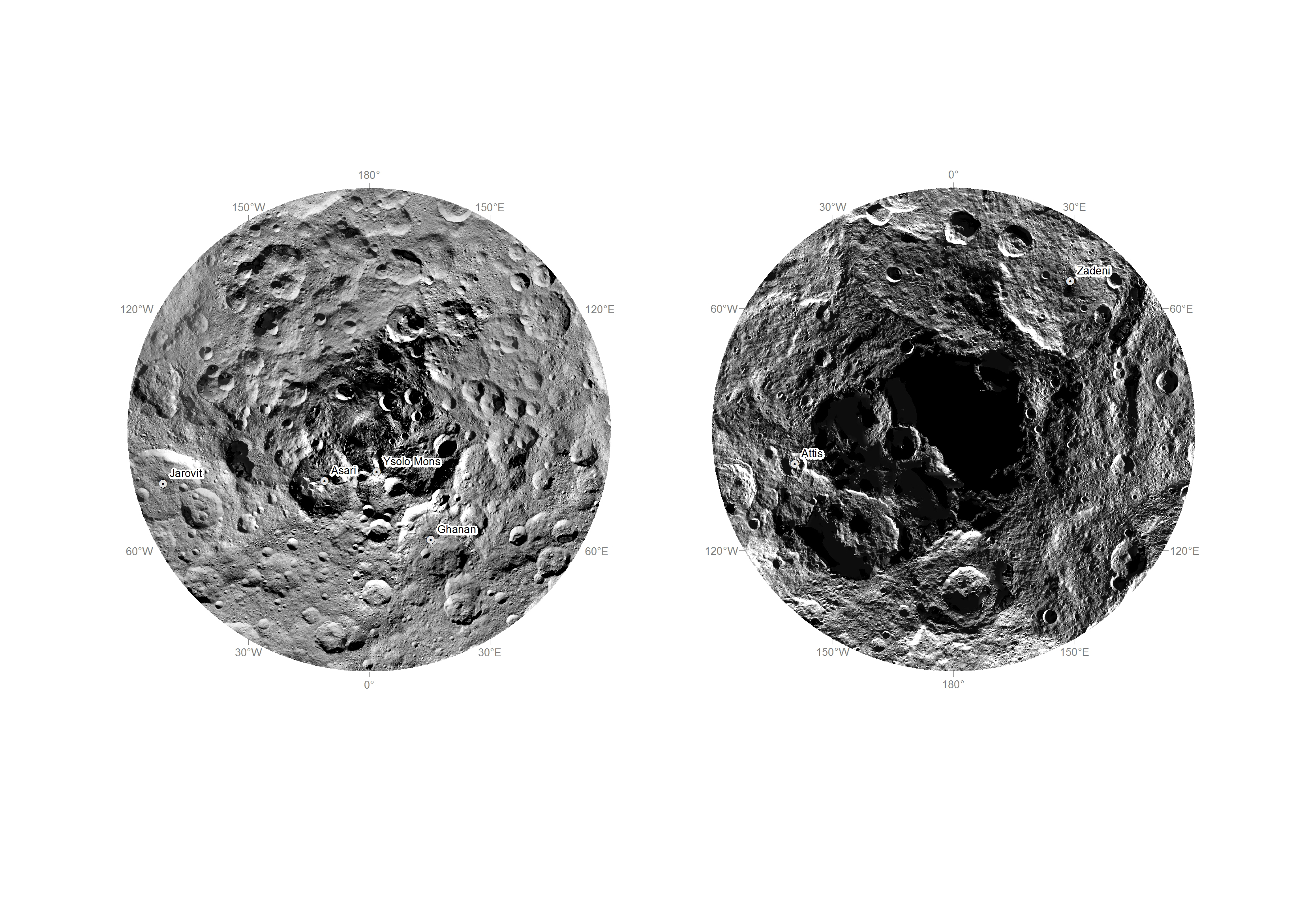 First Complete Look at Ceres' Poles