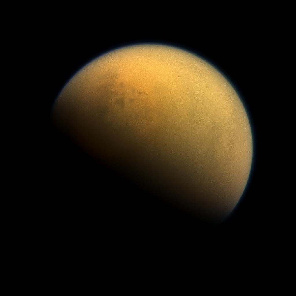 Titan atmosphere and lakes