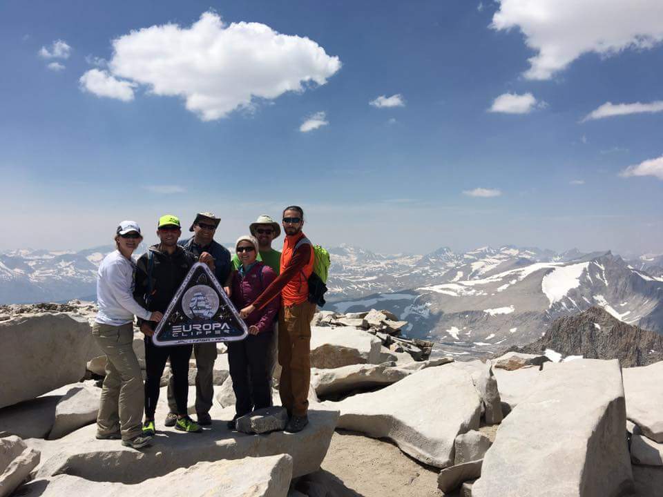 Clipper team at Mt Whitney