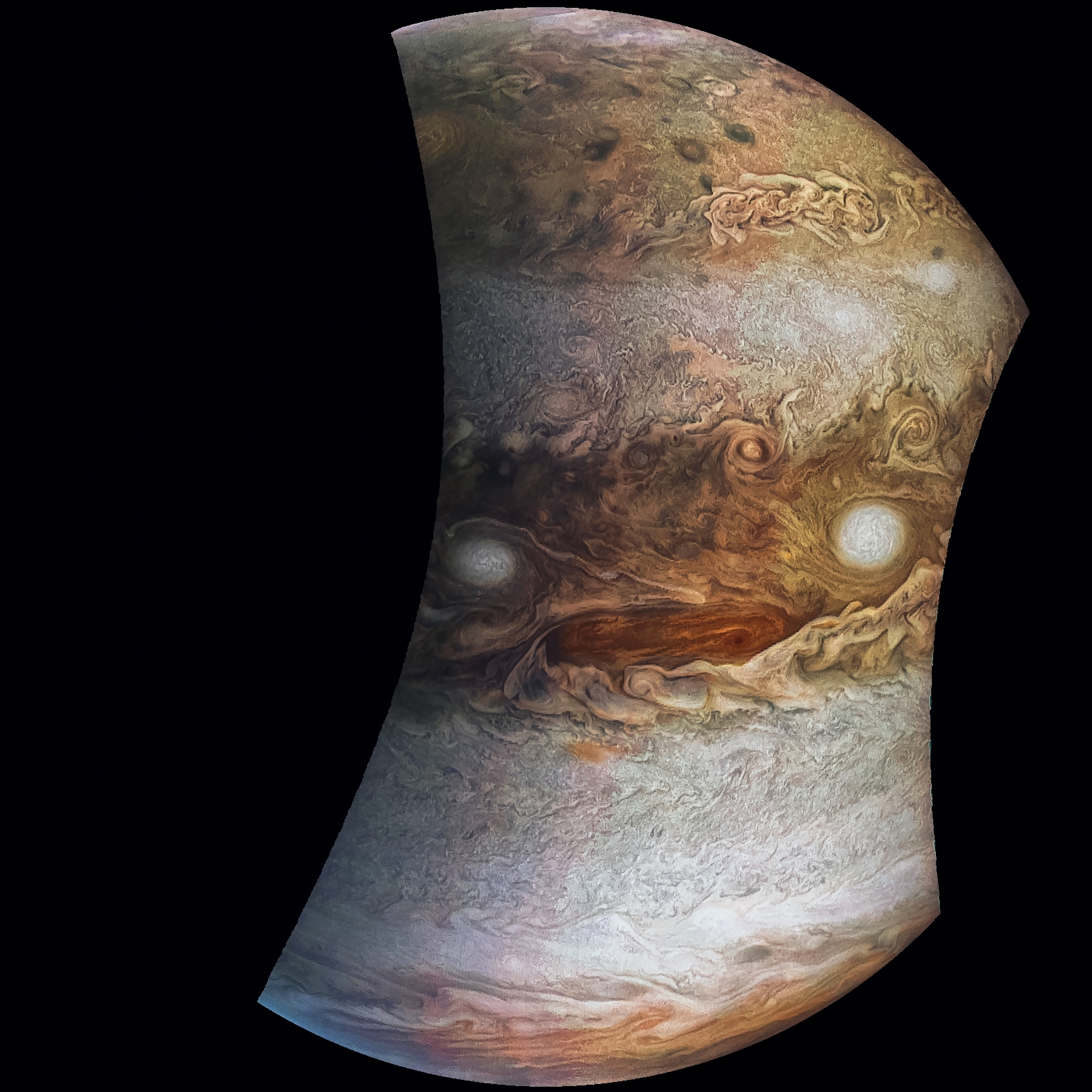 Jupiter "face"