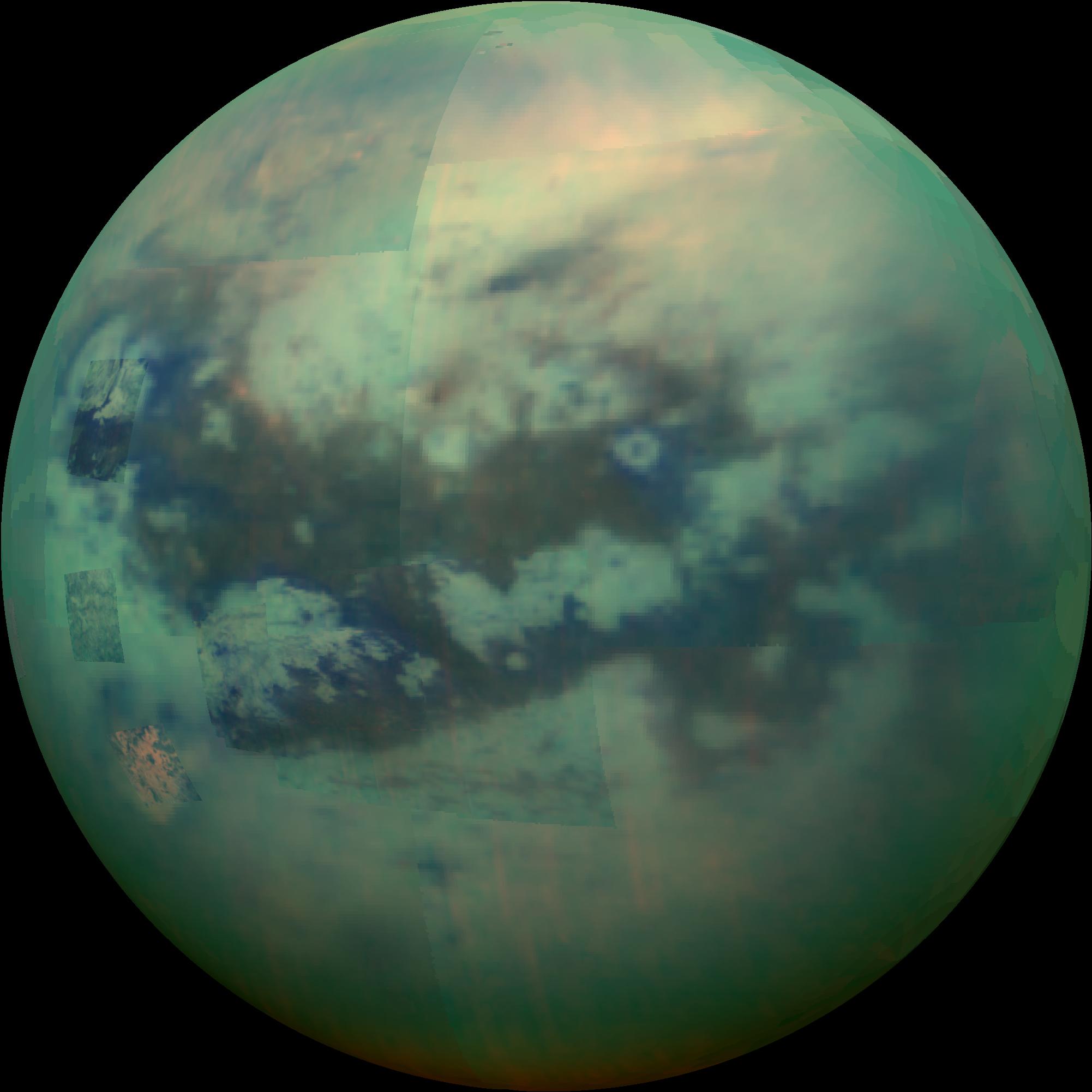 Titan as seen by Cassini's VIMS