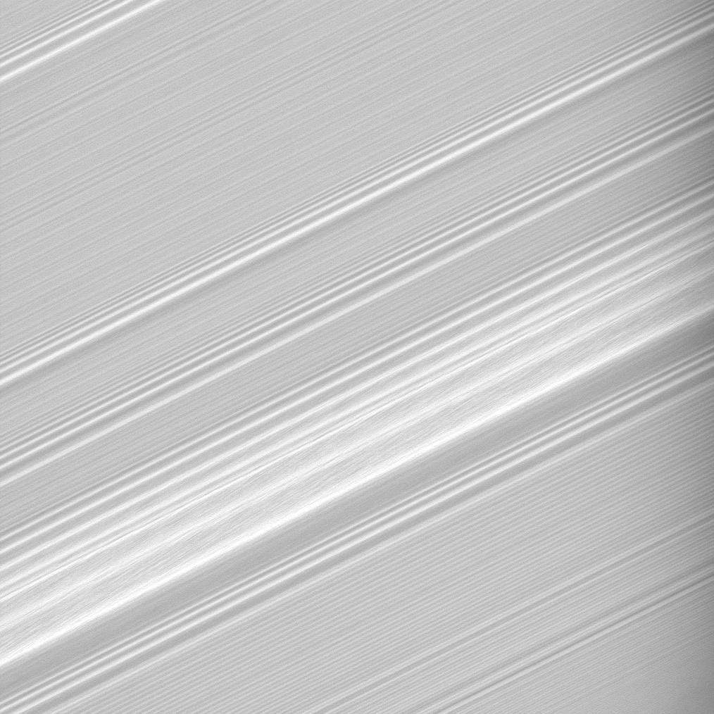 Spiral density wave within Saturn's A ring