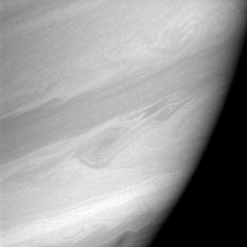 Saturn's stormy atmosphere