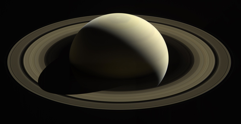 Saturn and its rings