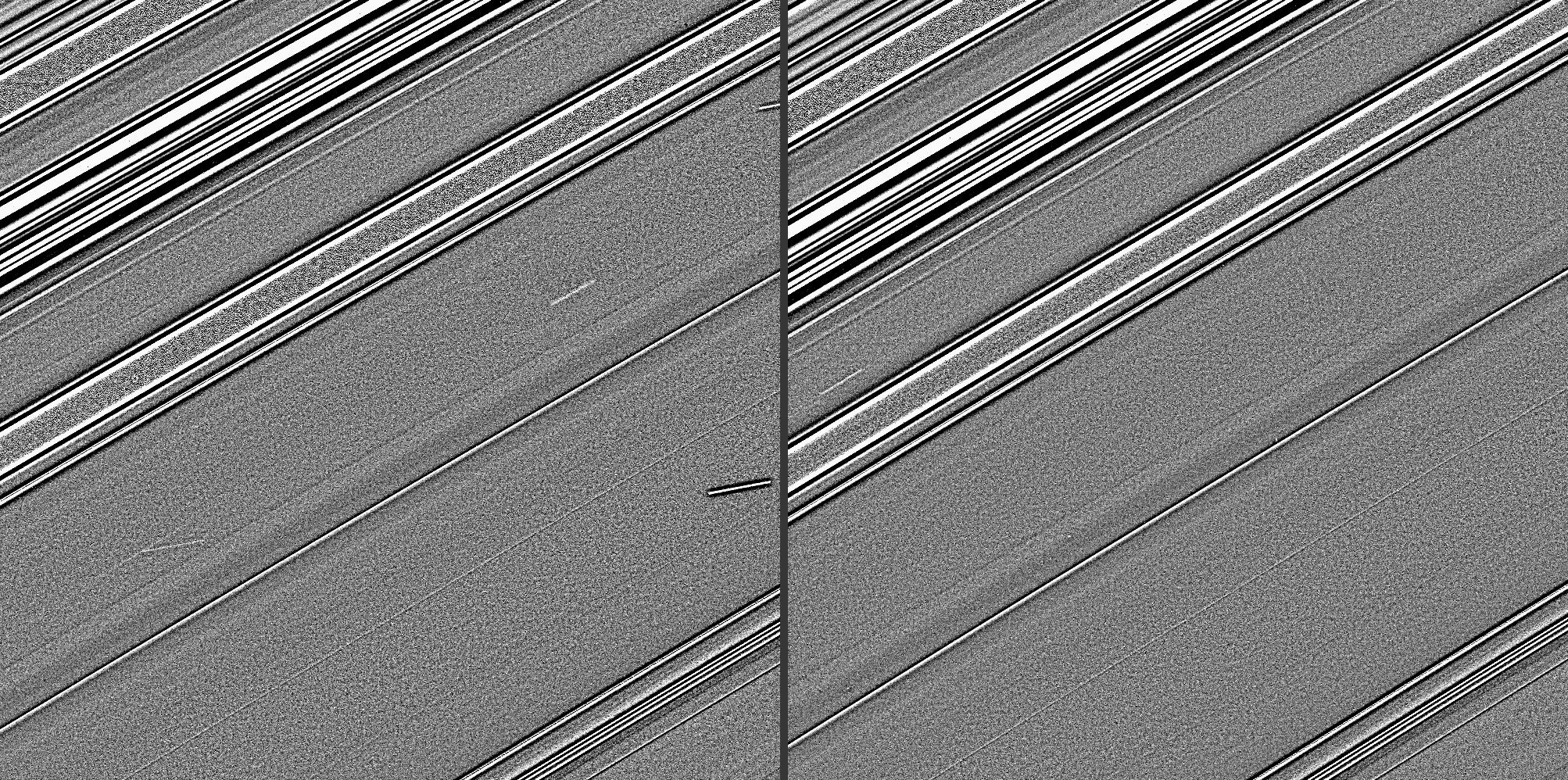 Streaks in Saturn's C ring