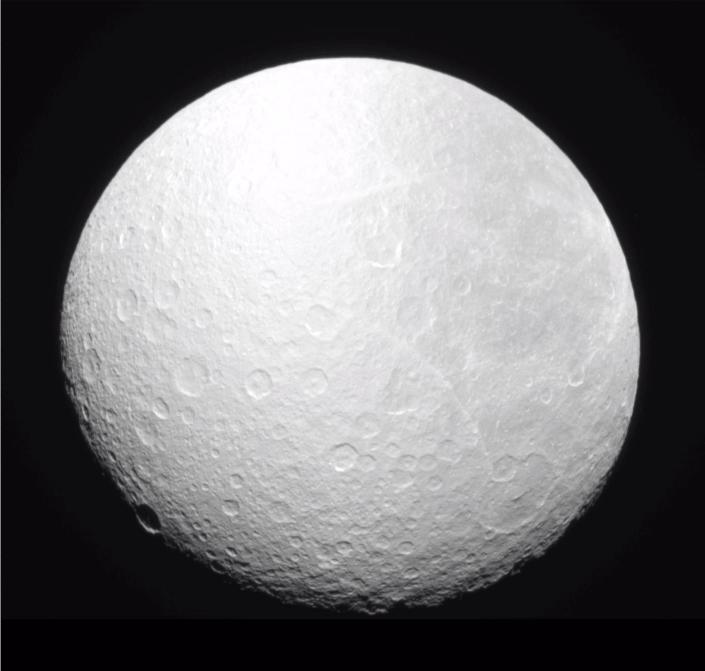 Saturn's moon Rhea